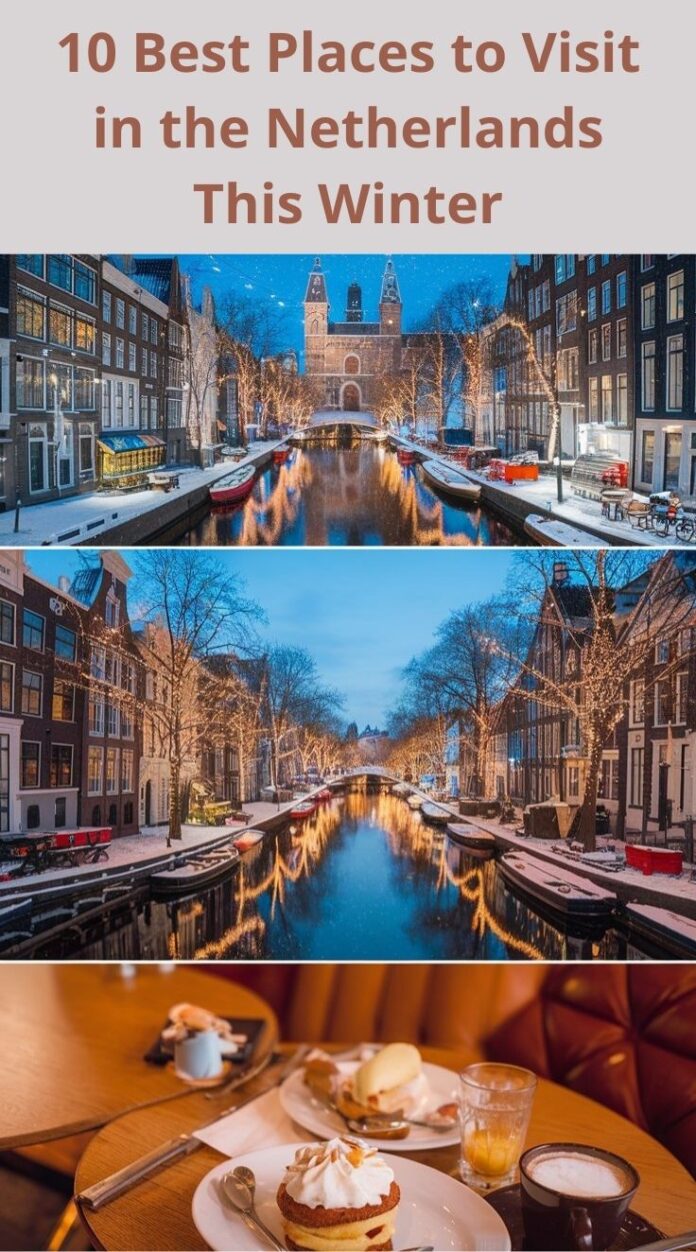 The Netherlands may be famous for its tulip fields and charming canals, but winter brings a unique charm to this beautiful country. From historic cities illuminated with festive lights to frozen canals and cozy cafés, the Netherlands offers plenty of magical winter experiences. Whether you're looking for cultural immersion, holiday festivities, or breathtaking winter landscapes, here are the ten best places to visit in the Netherlands this winter.